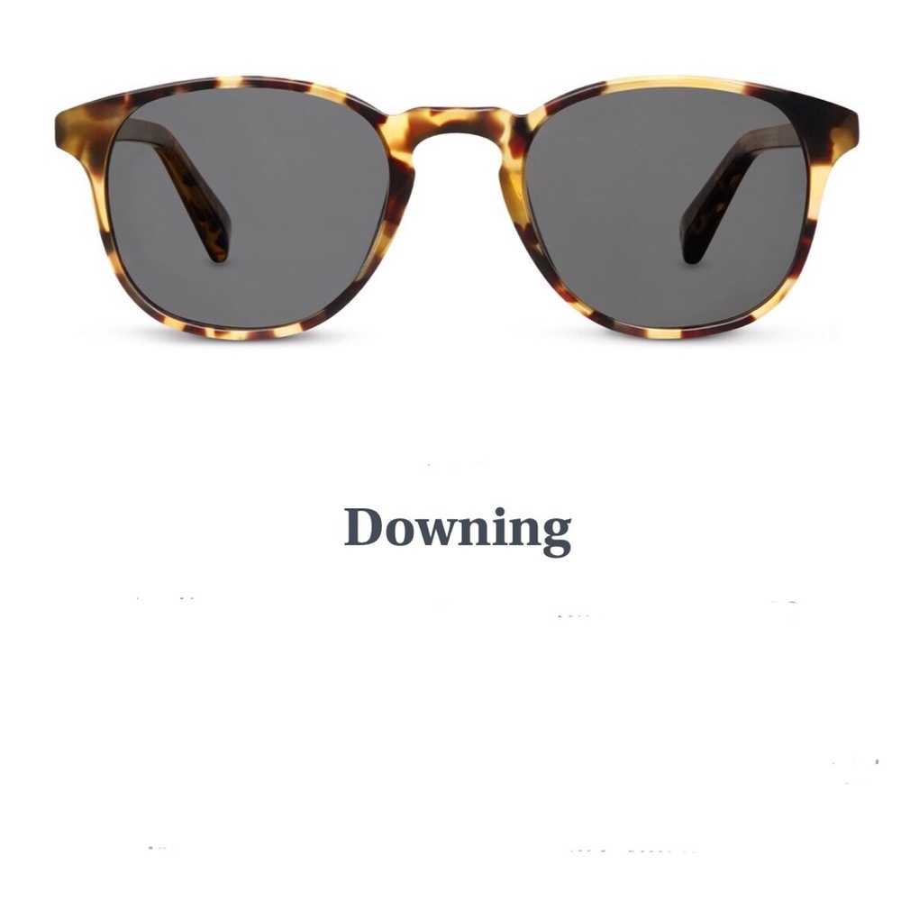 Warby Parking Downing Walnut Tortoise